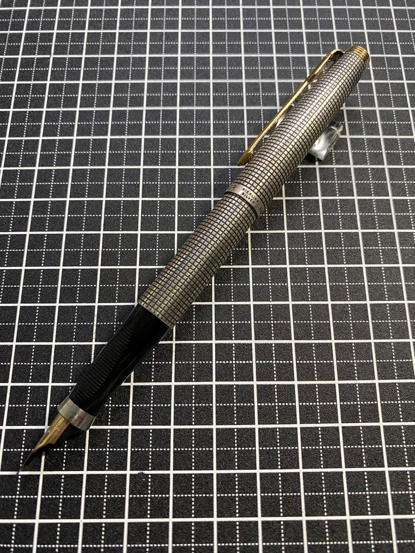 PARKER #75 CISELE フラットトップ　0目盛　万年筆　字幅EF程度