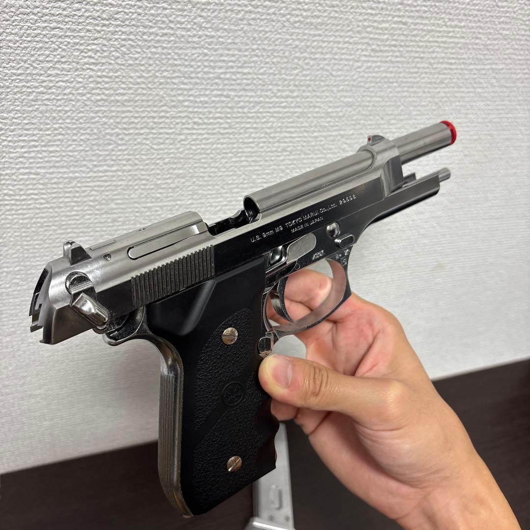 東京マルイ ガスブローバック M92 クロームステンレスモデル