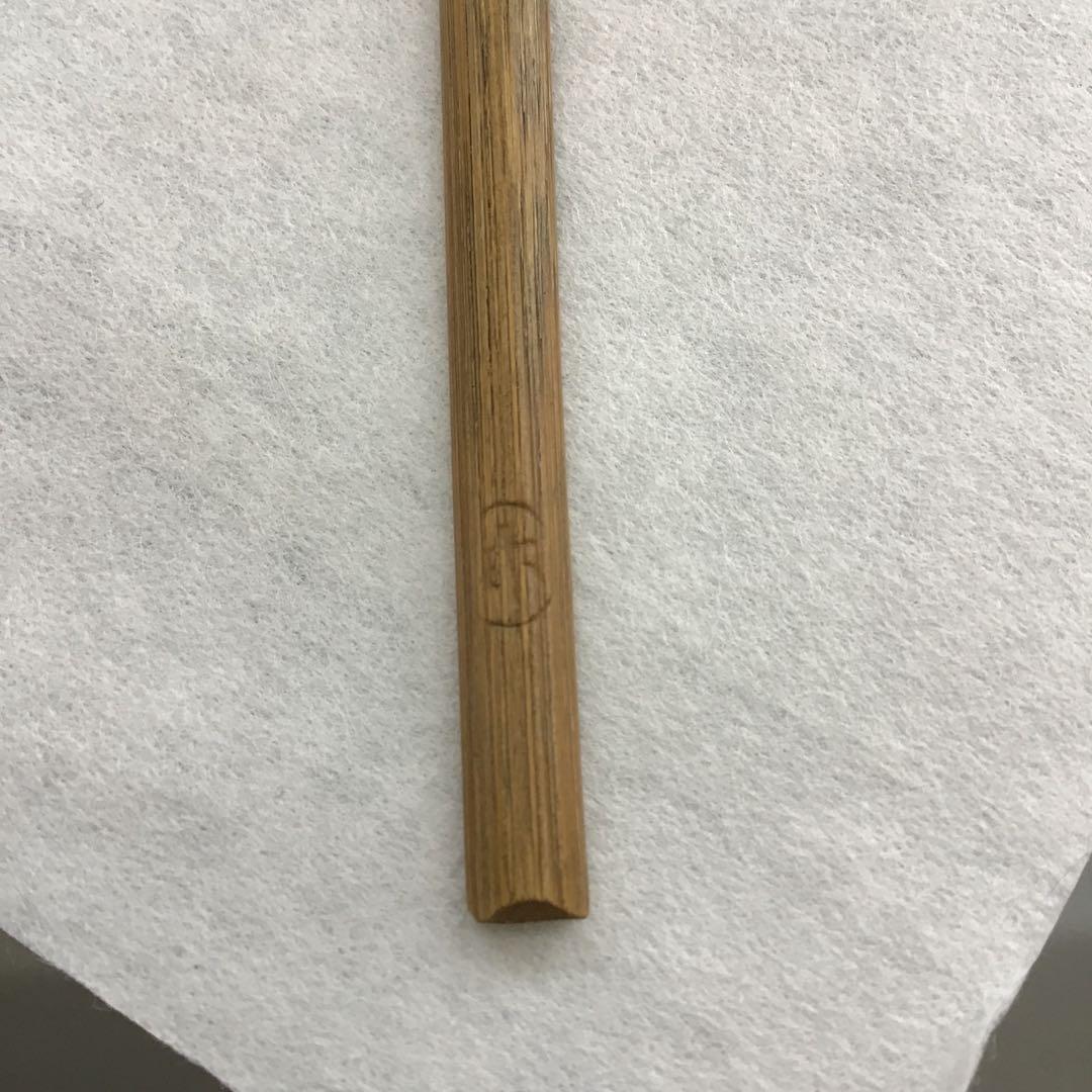 茶道具　茶杓　銘　神垣　熱田神宮宮司書付　三十本之内　共筒　共箱　S55CS