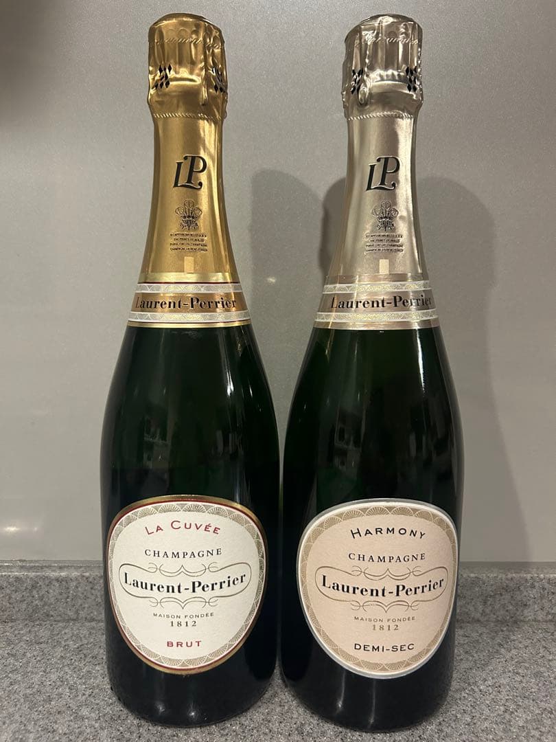 売り切り【正規品・未開封】シャンパン ローラン・ペリエ 飲み比べ2本セット