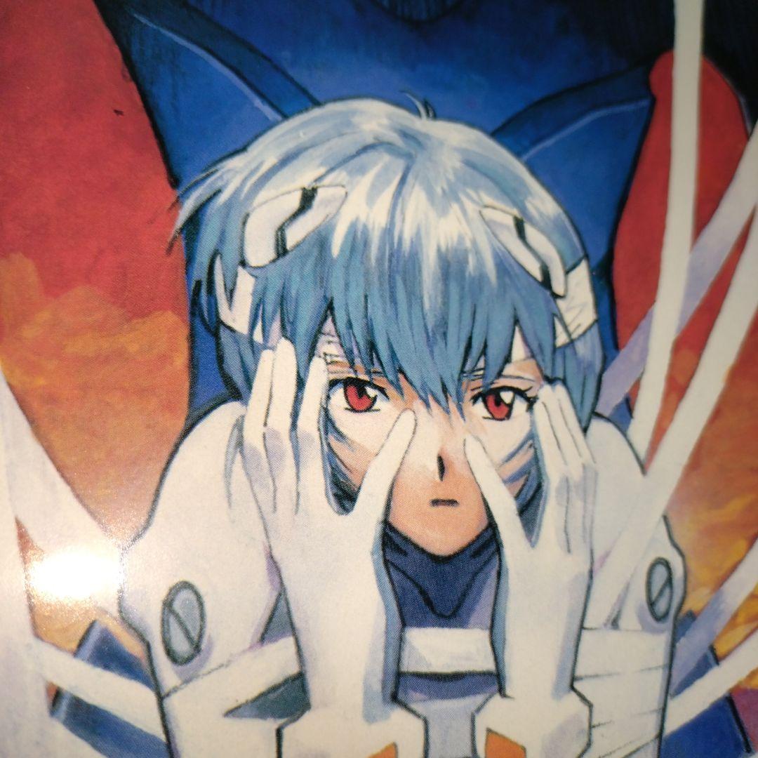 綾波レイ　ポスター　新世紀エヴァンゲリオン　原作イラスト