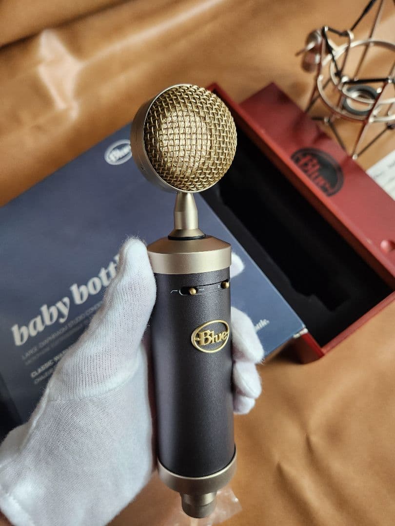 blue baby bottleSL ブルー ベイビーボトル コンデンサーマイク
