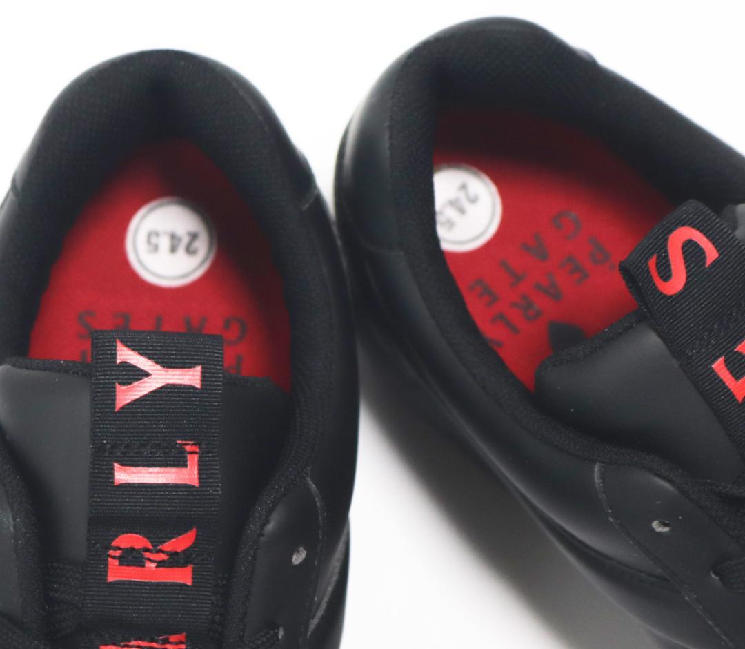 新品箱タグ付き【パーリーゲイツ】メゾンロゴ ゴルフシューズ 24.5cm