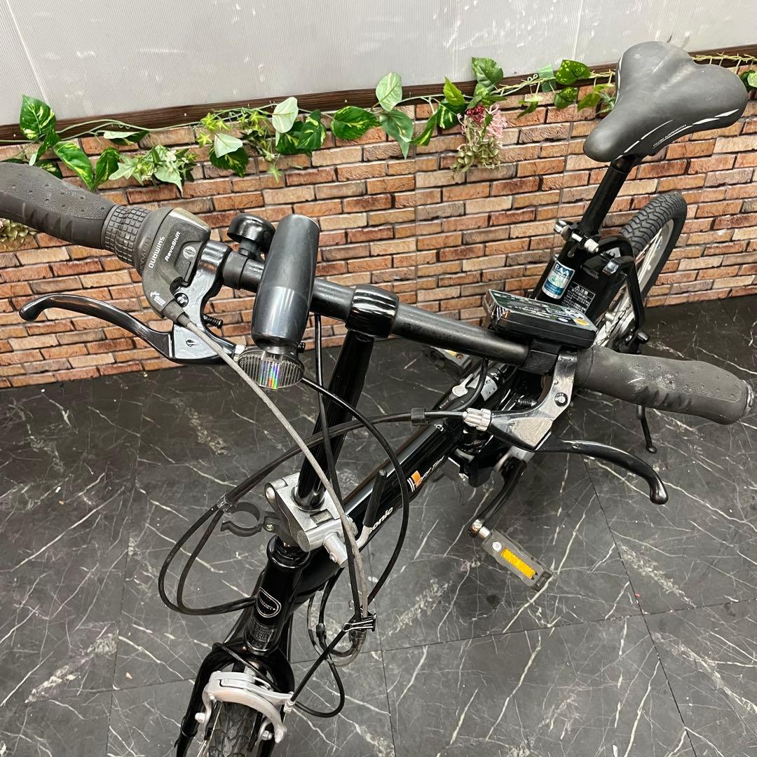 分解配送【99】折りたたみ電動Panasonic OFFTime ブラック