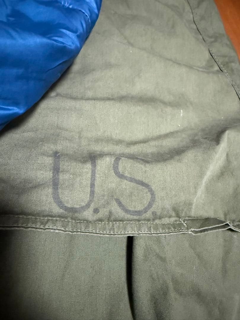 mont-bell 寝袋 & 米軍デッドストック　シェラフカバー