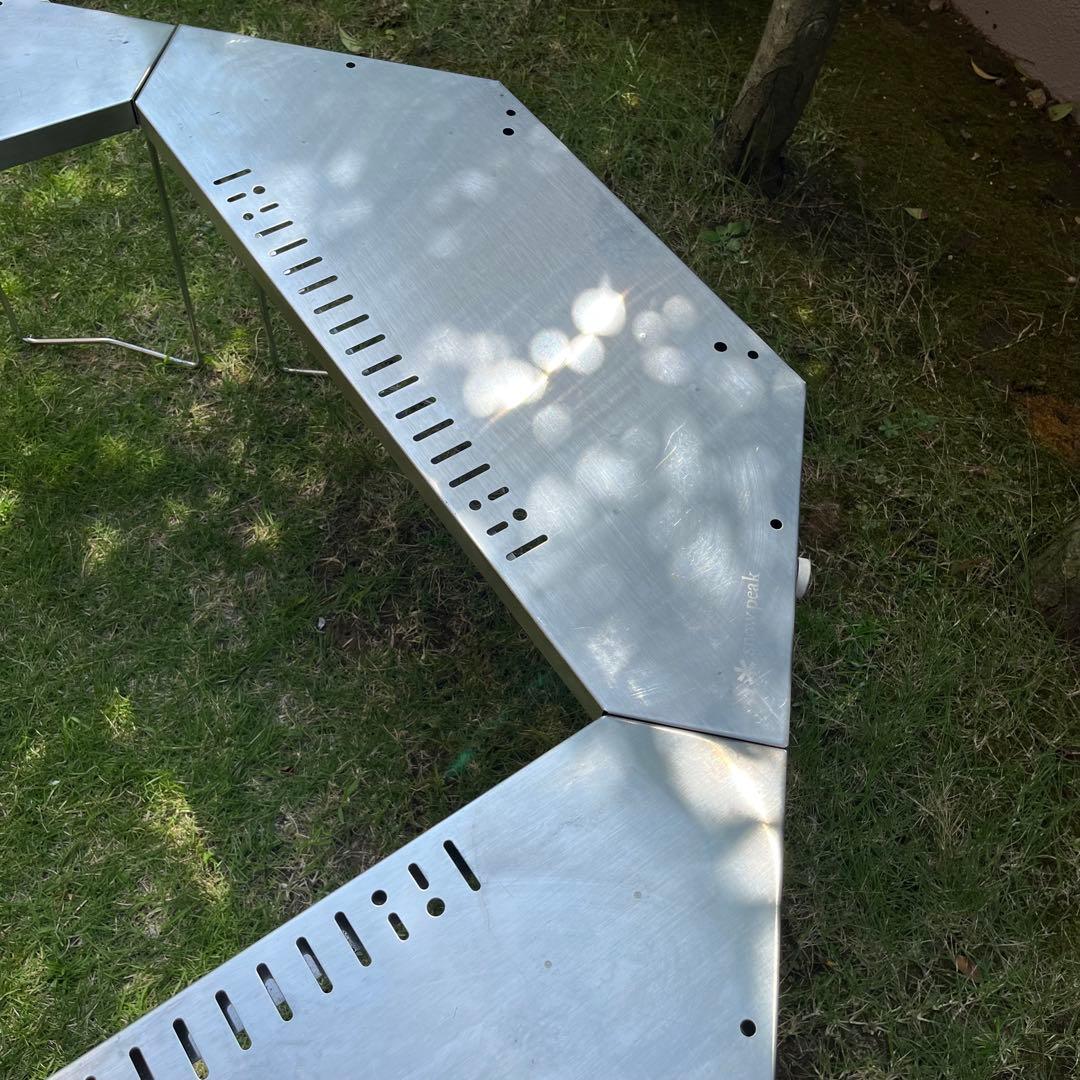 スノーピーク　ジカロテーブル　焚き火テーブル