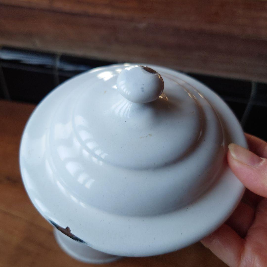 フランスアンティークキャニスター Sucre, Riz 2個セット