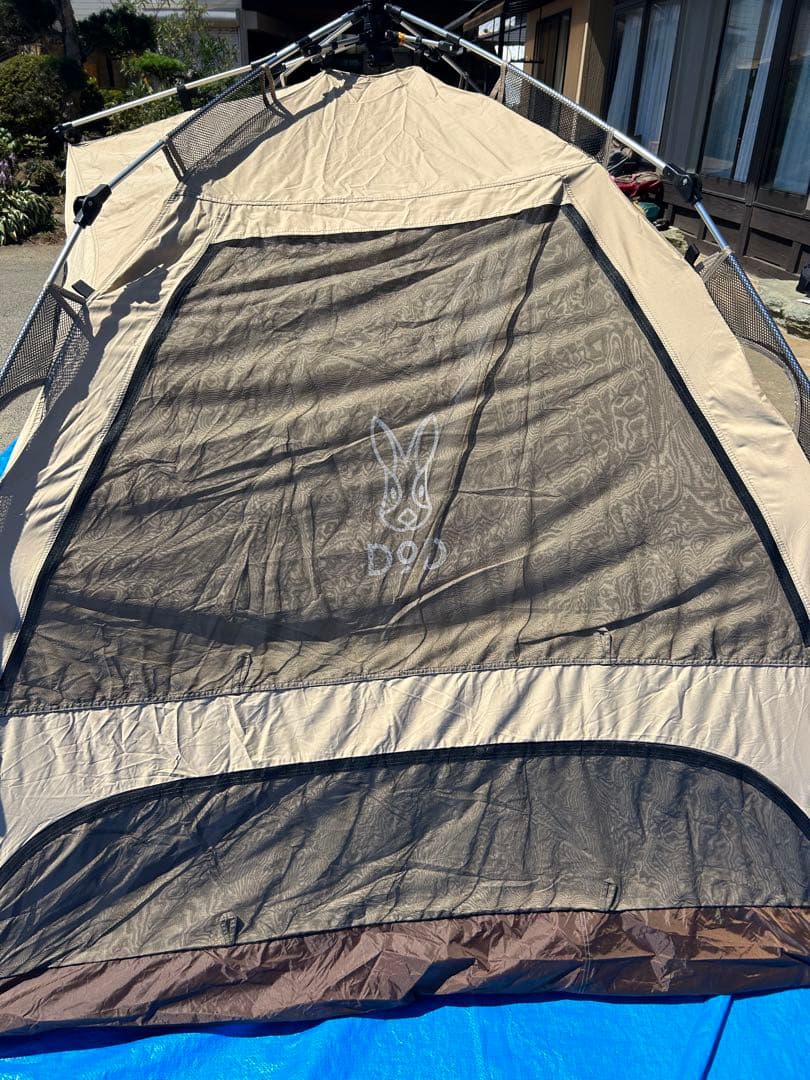 【美品】DOD わがやのテントL タン T5-869-TN