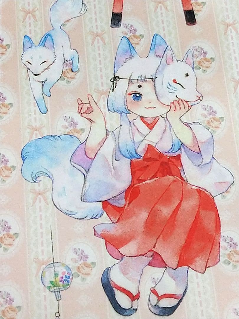 J1031＃御神子の祝福(PET)鲸落印象切り売り海外人物マステ女の子