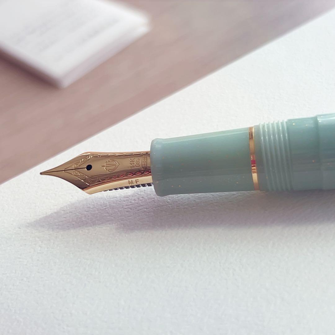 セーラー万年筆 四季織 おとぎばなし 竜宮城 中細 14K MF