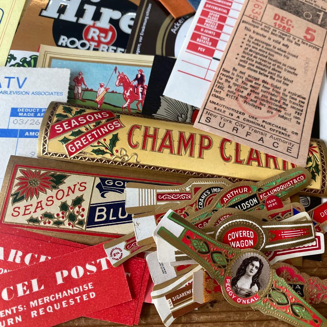 【225】 ヴィンテージ 紙ものセット 送料込み✩