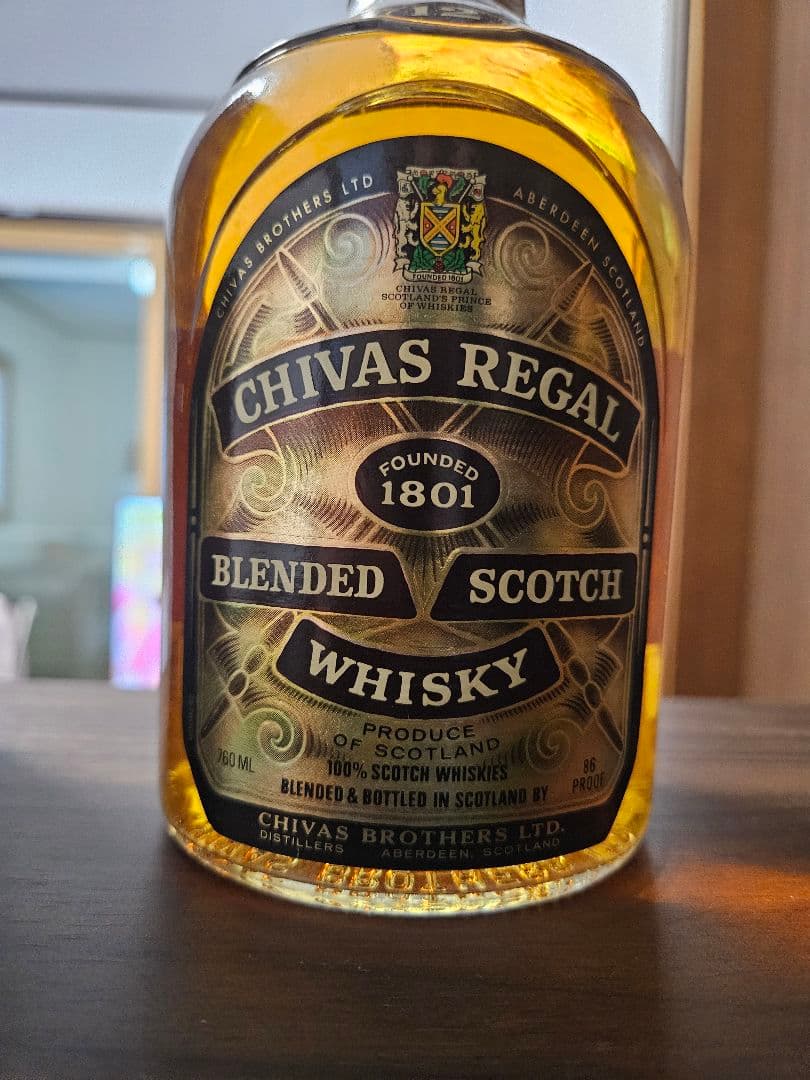 CHIVAS REGAL 12年 ブレンデッドスコッチウイスキー 760ML