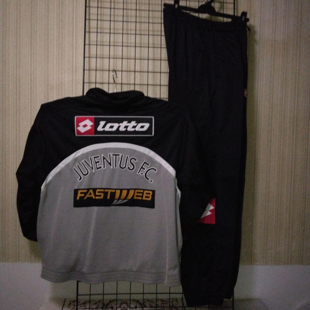 02～03”Lotto Juventus ビンテージジャージ ブラック/グレー