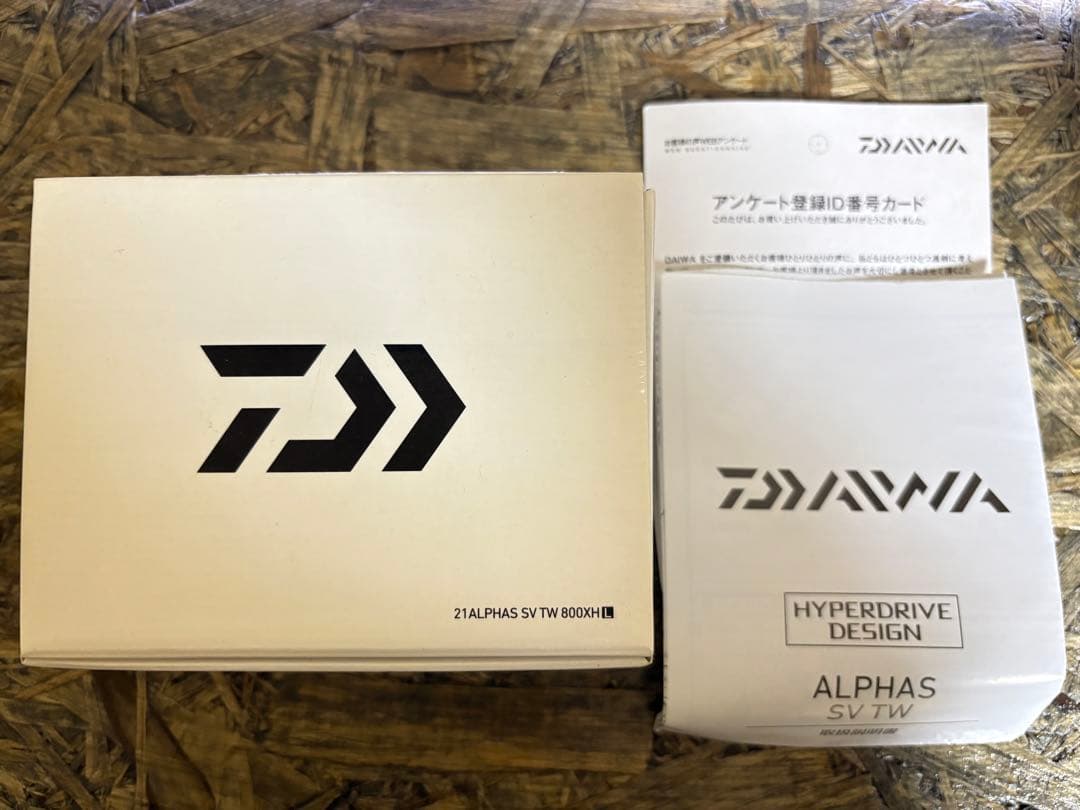 Daiwa 21アルファス SVTW 800XHL スプールセット