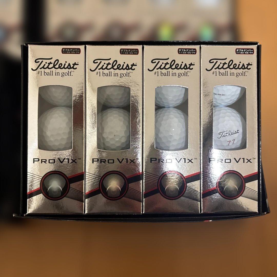 ゴルフボール タイトリスト PRO V1X（2015年モデル）