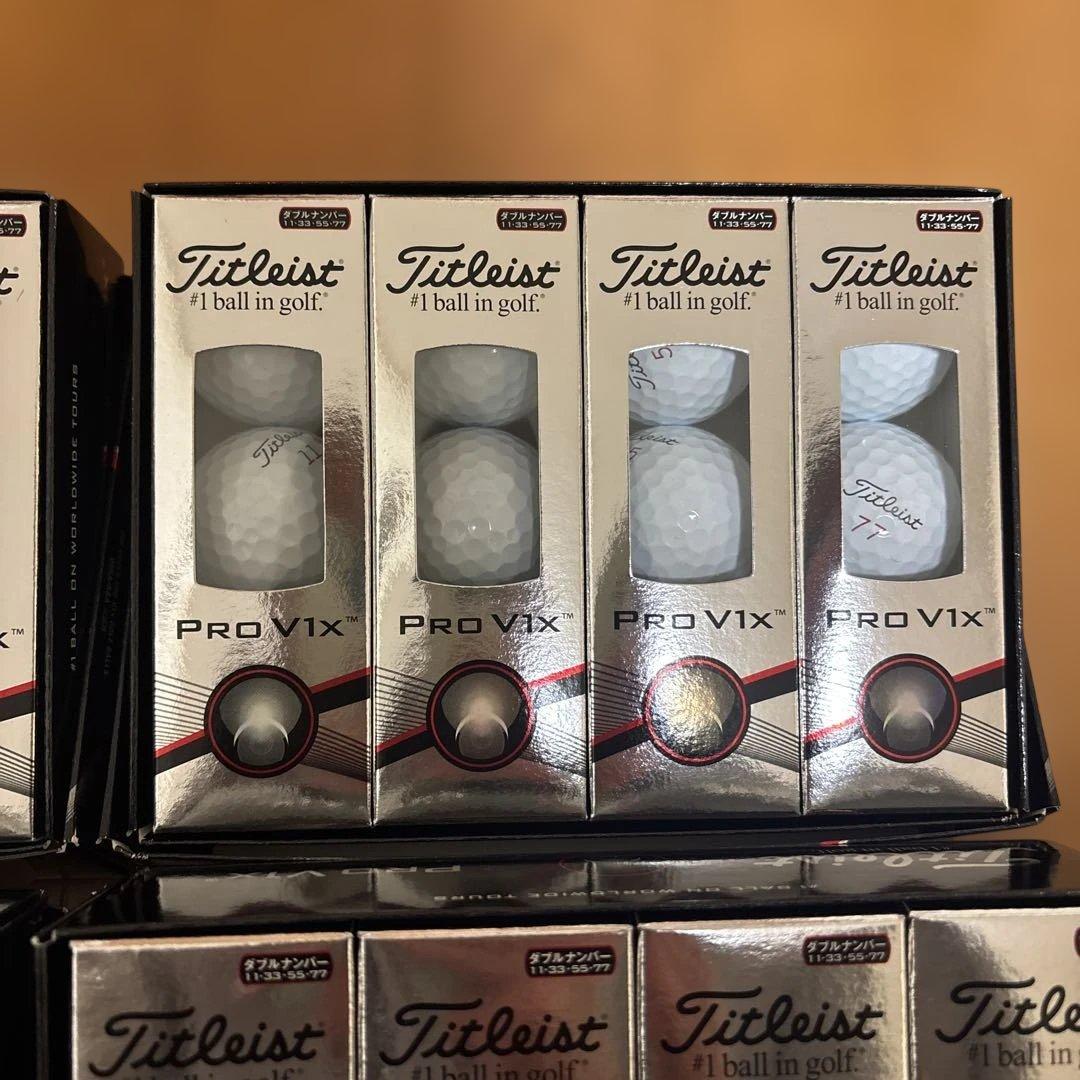 ゴルフボール タイトリスト PRO V1X（2015年モデル）