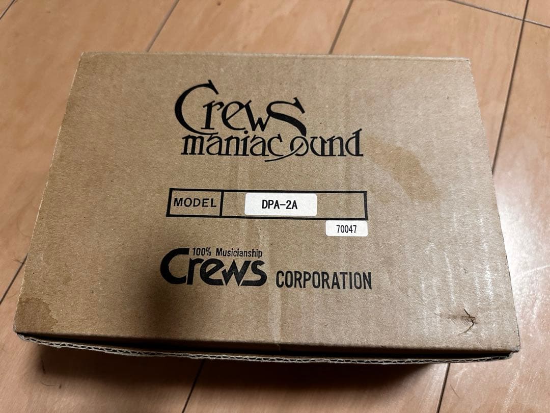 名機✨Crews Maniac Sound DPA-2A エレアコ用プリアンプ
