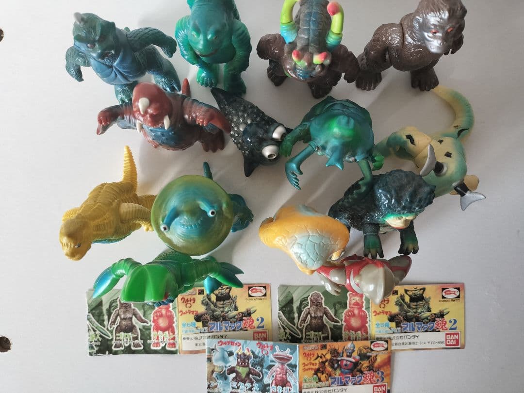 【ブルマァク】怪獣フィギュアセット