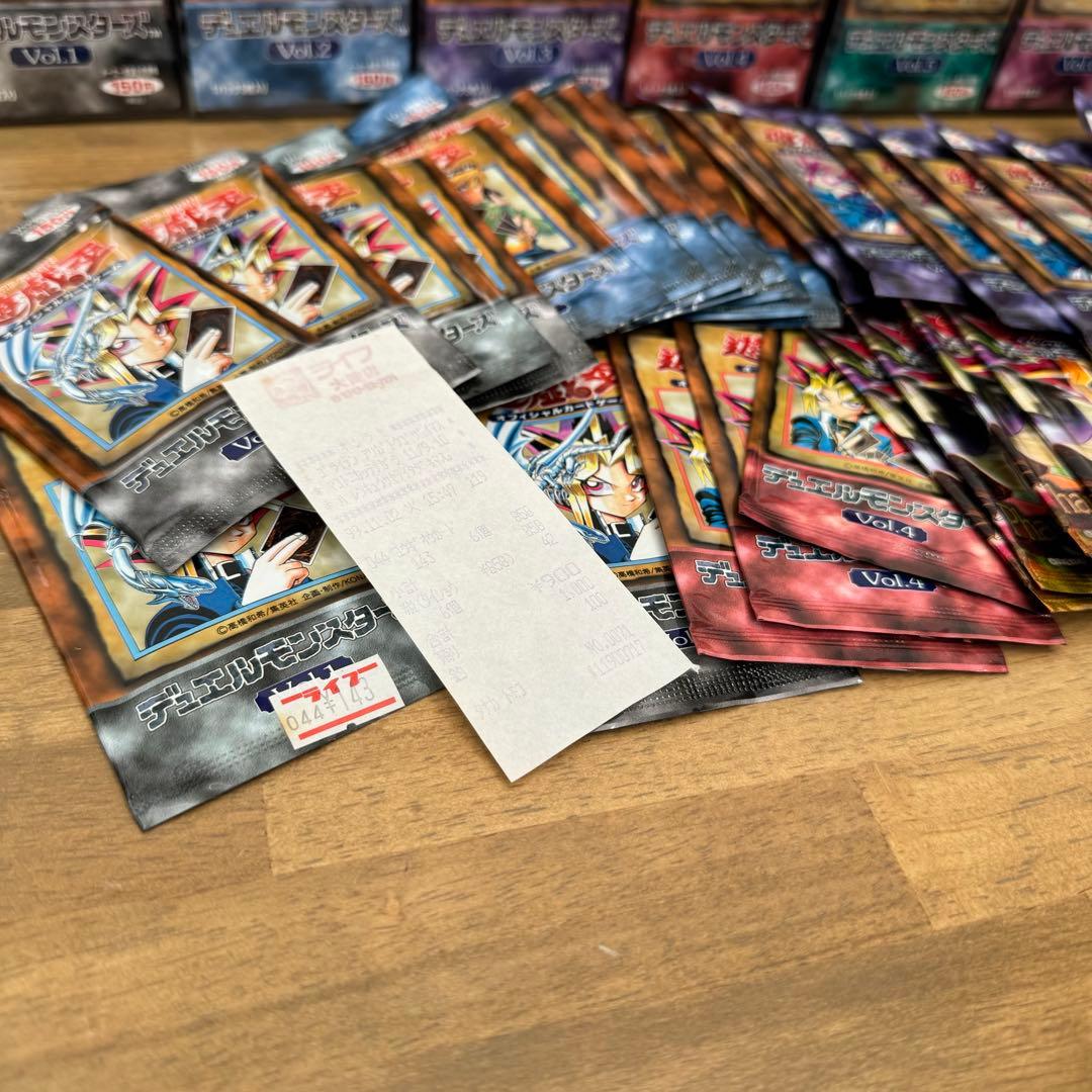 遊戯王　初期　空パック　訳ありまとめ売り