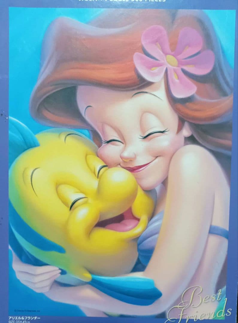 廃盤　 リトル・マーメイド アリエル フランダー ジグソーパズル 500ピース