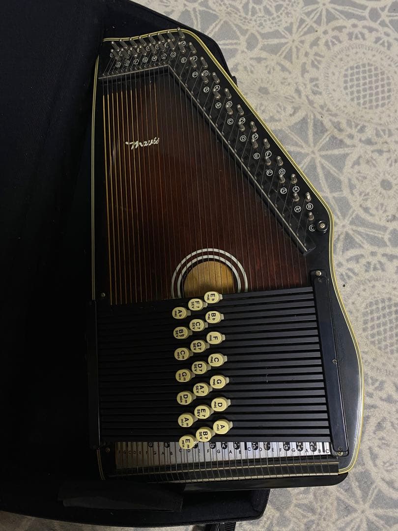 Matsui 19弦ハープ ケース付き