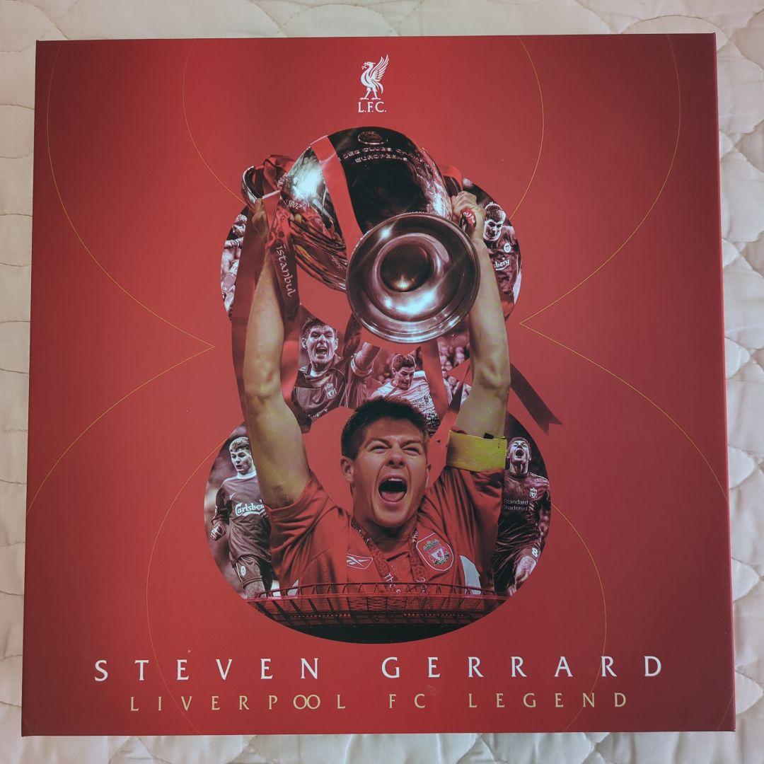 リバプール　スティーブン・ジェラード　サイン入りユニフォーム　ボックス　正規品