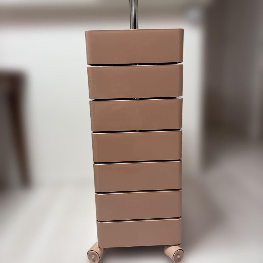 宮武製作所 マルチワゴン Pluna(プルーナ) ライトピンク 7段