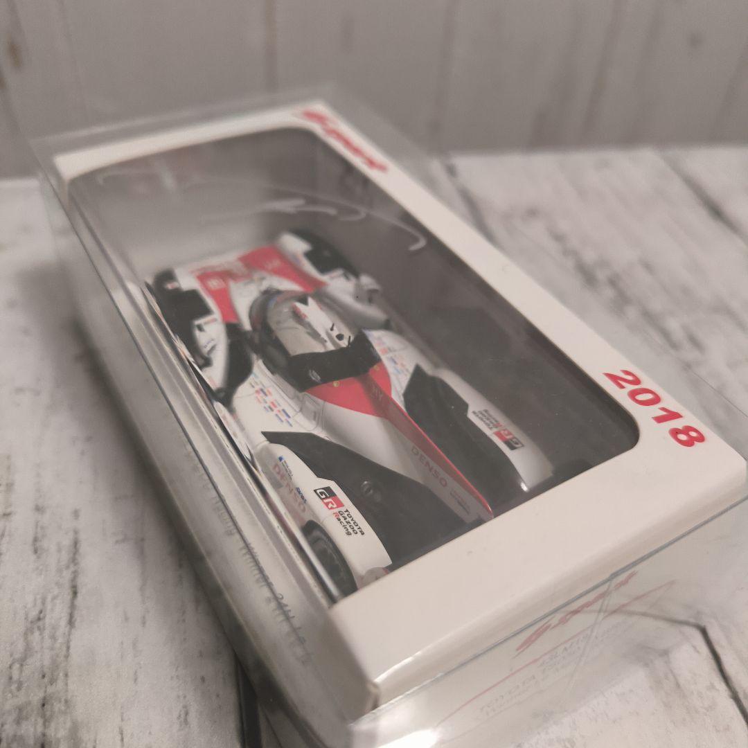 TOYOTA TS050 HYBRID 2018年　中嶋選手の直筆サイン入り