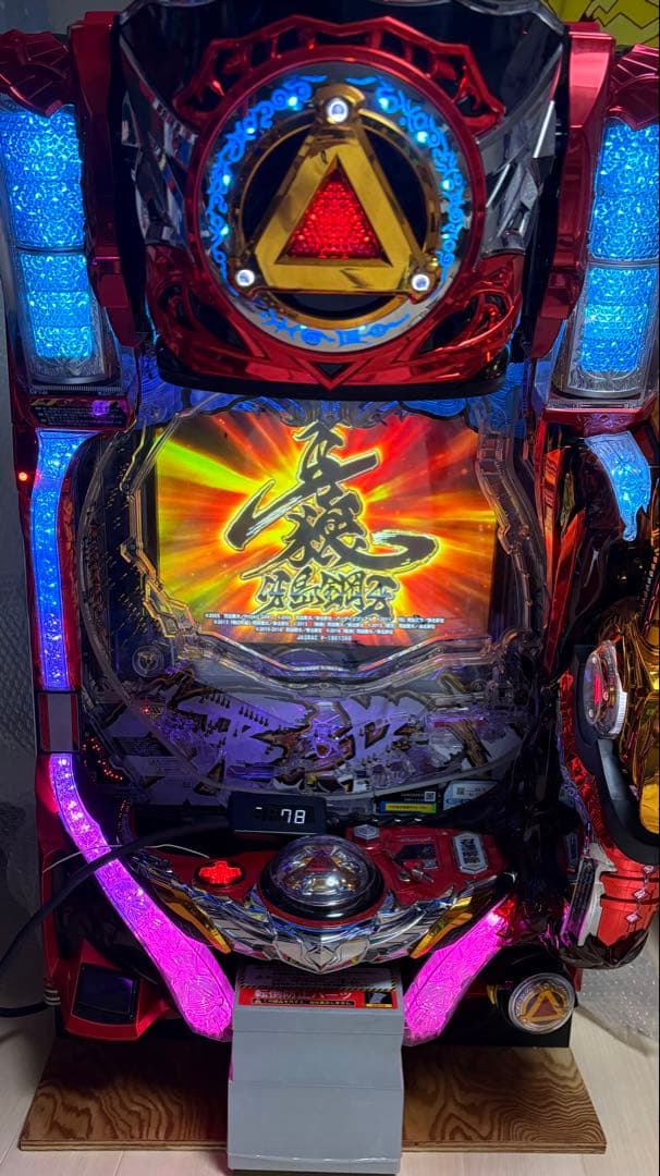 【固定台付オート】P冴島鋼牙XX-MU パチンコ 実機 牙狼 サンセイ