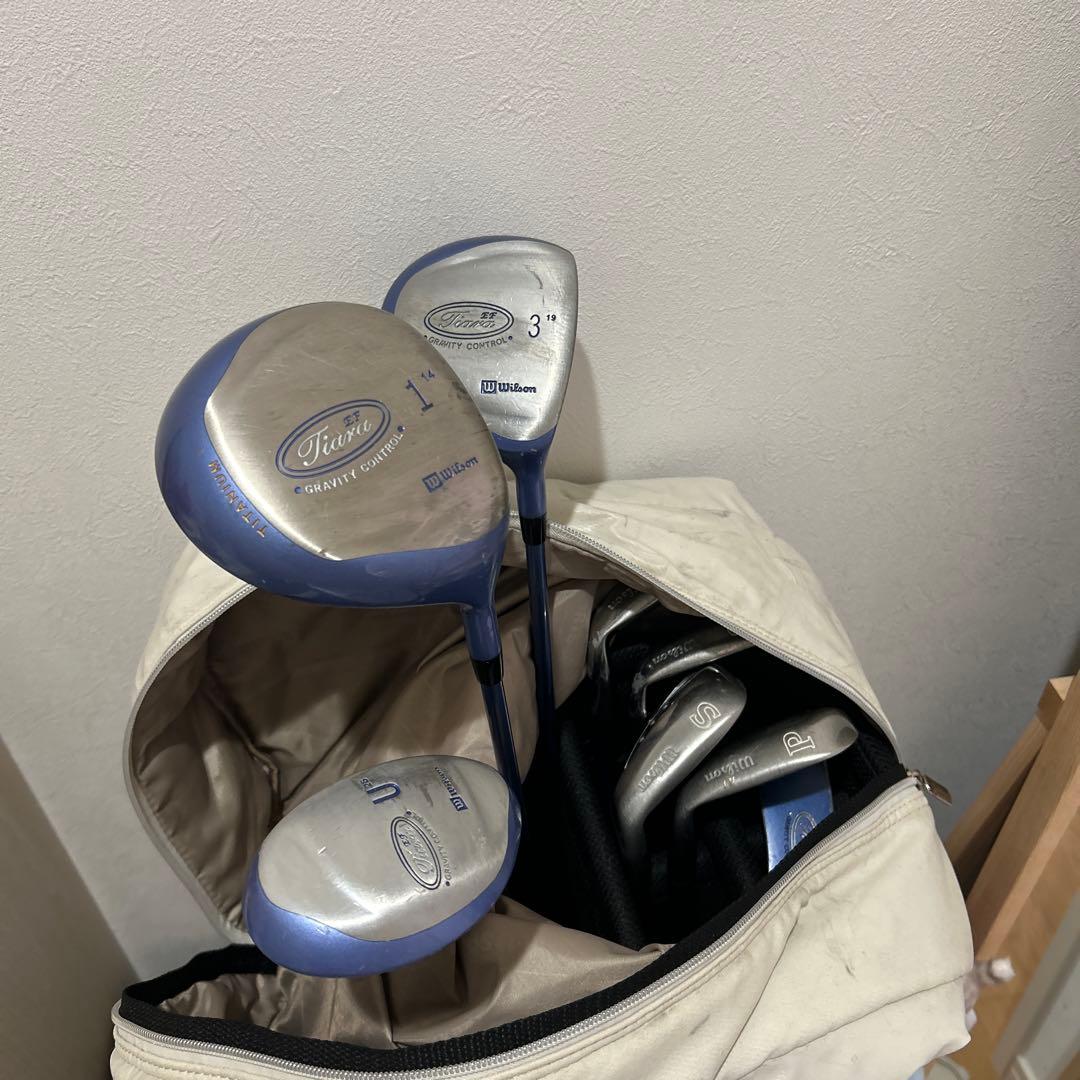 レディースゴルフクラブ 8本 ミエコウエサコ Wilson ゴルフ