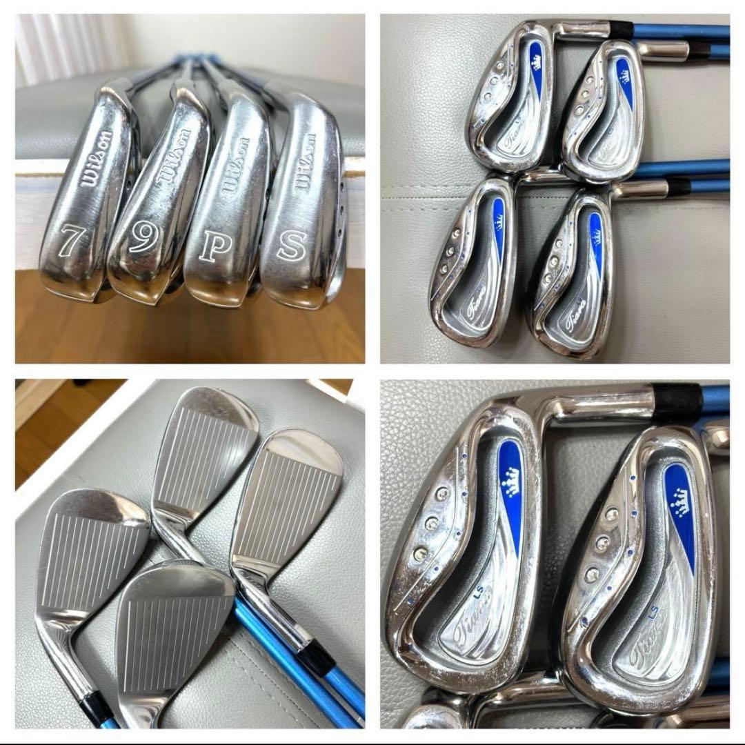 レディースゴルフクラブ 8本 ミエコウエサコ Wilson ゴルフ