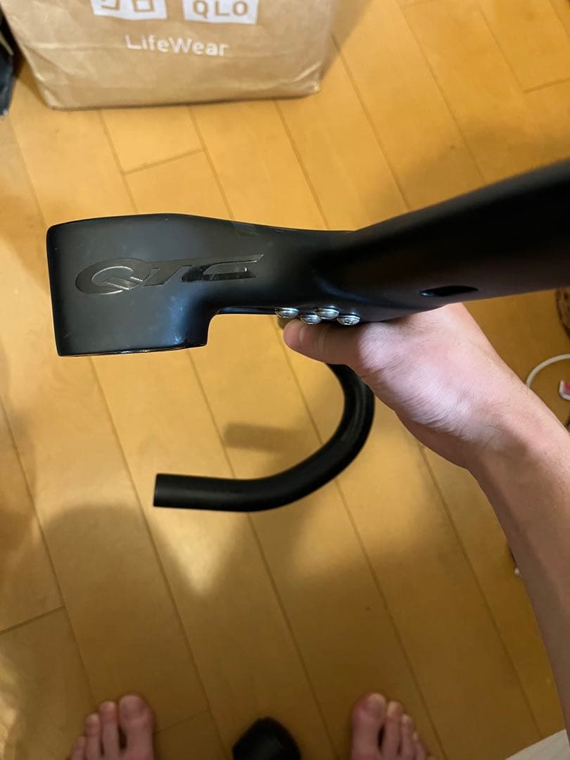 QTC 一体型カーボンハンドル