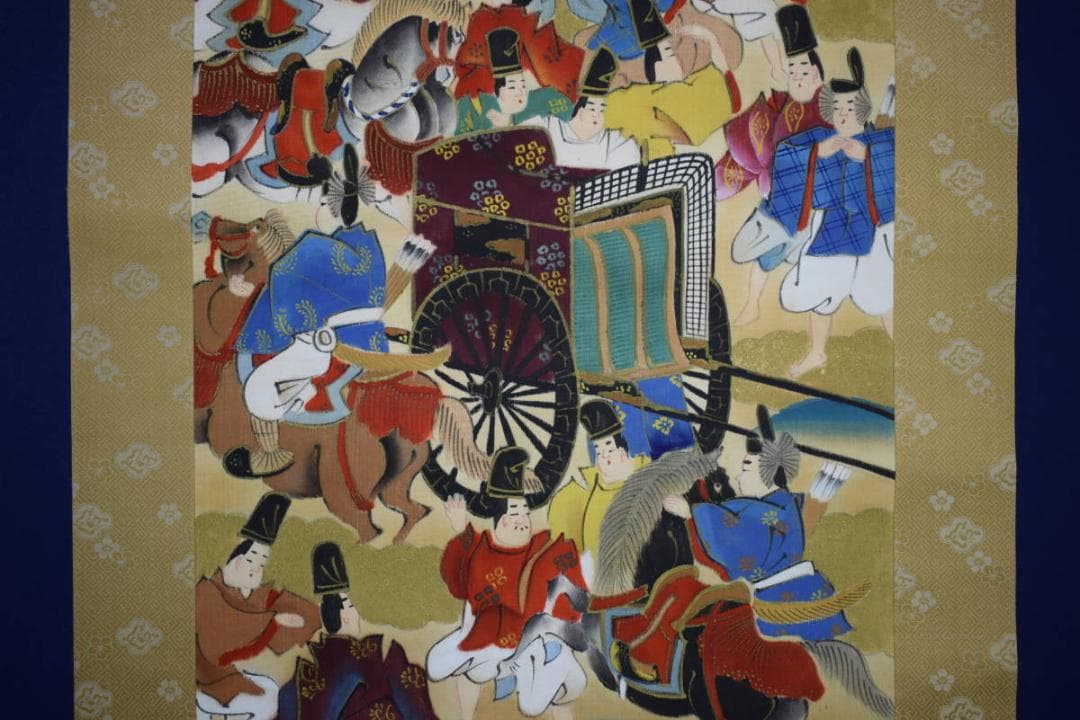 不詳/作者不明/西園雅集/布袋屋掛軸HI-264