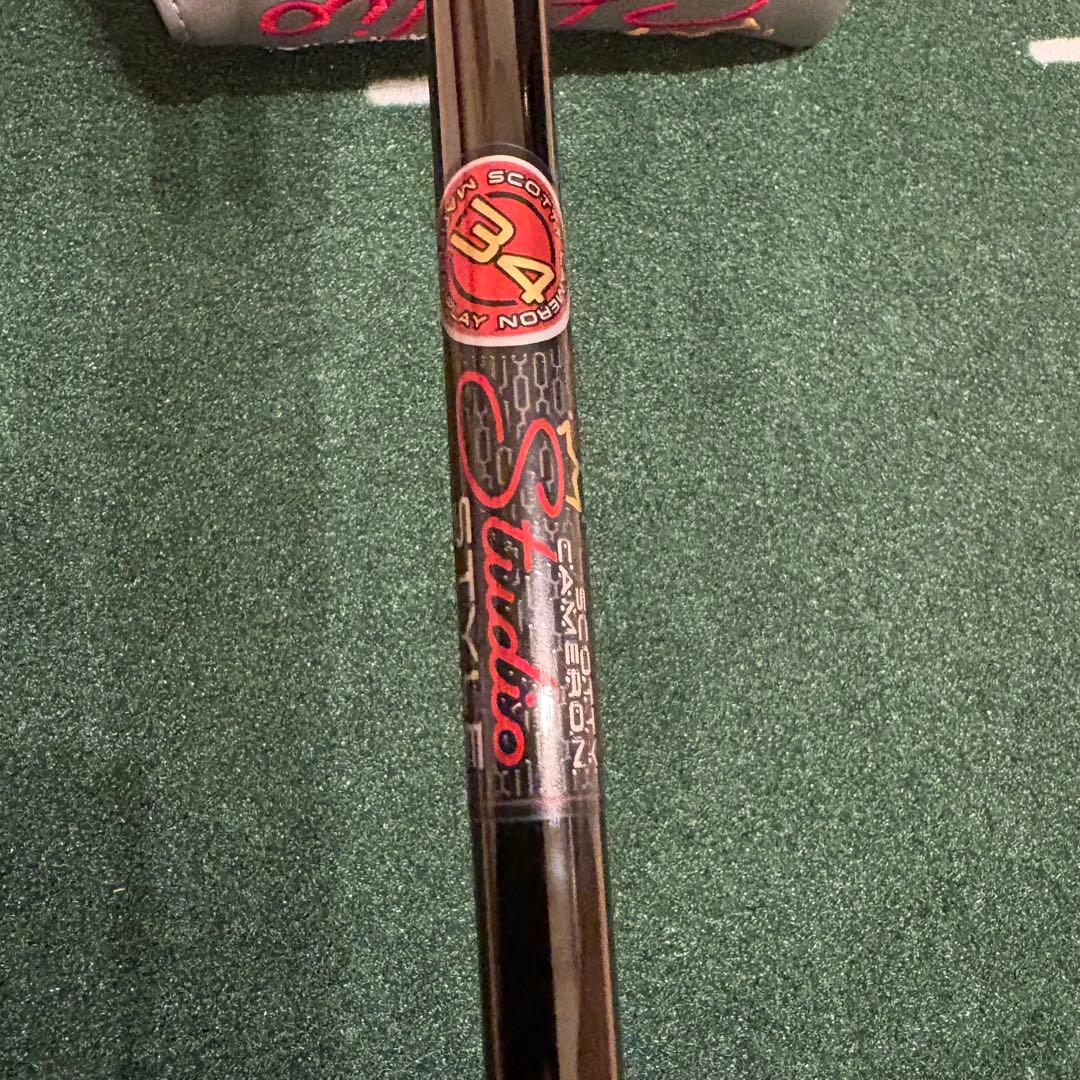 新品未使用！キャメロンロートルクパター　ファストバックOC 34インチ