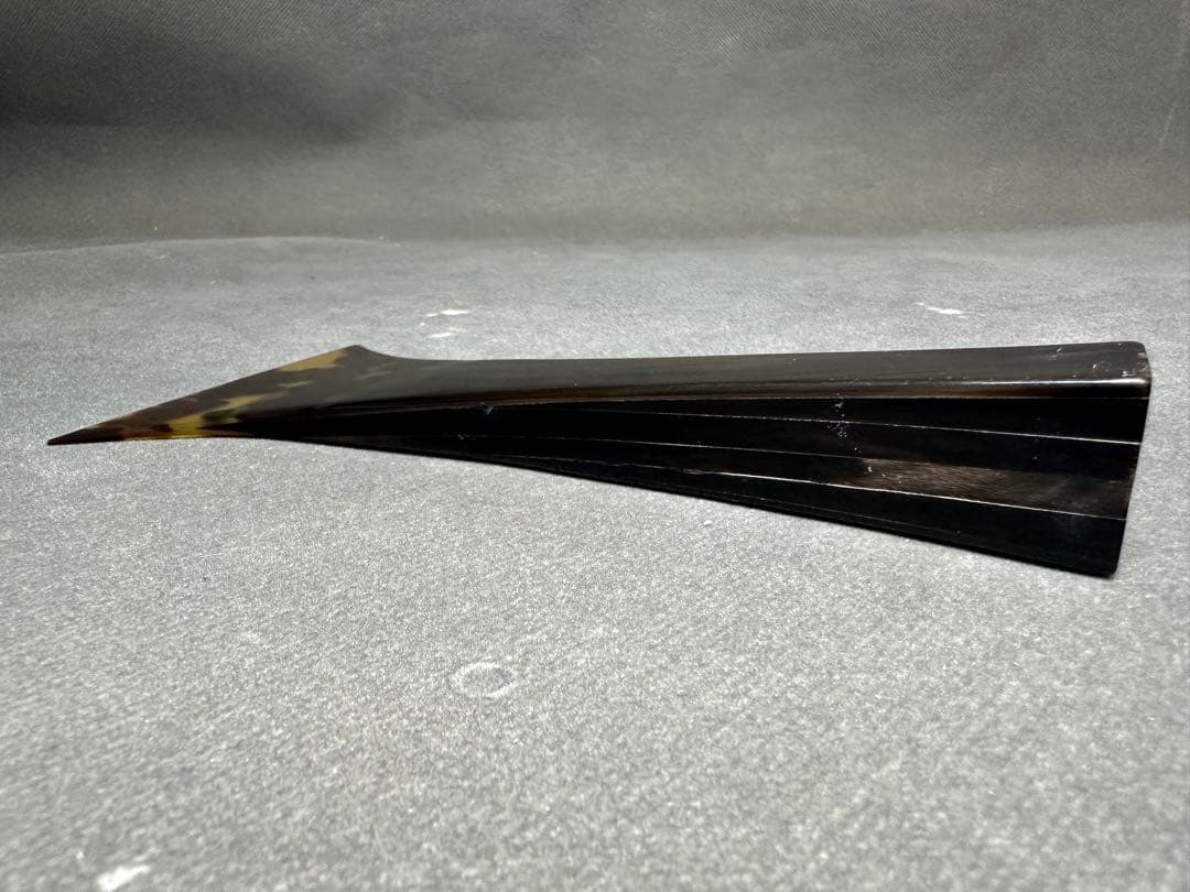 三味線　鼈甲撥　撥　バチ　天然素材　和楽器　民謡　アンティーク　細密細工