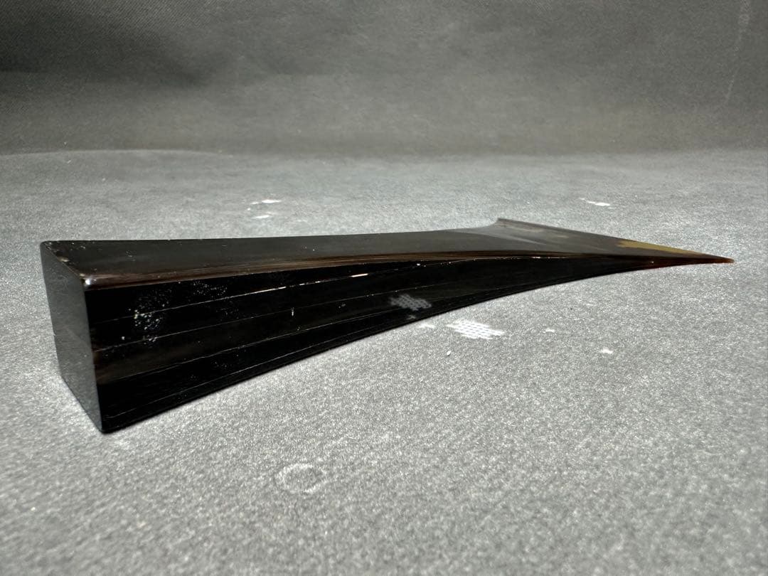 三味線　鼈甲撥　撥　バチ　天然素材　和楽器　民謡　アンティーク　細密細工