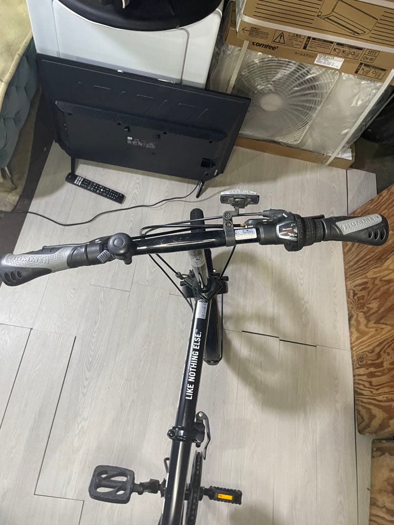 HUMMER 折りたたみ自転車 ブラック