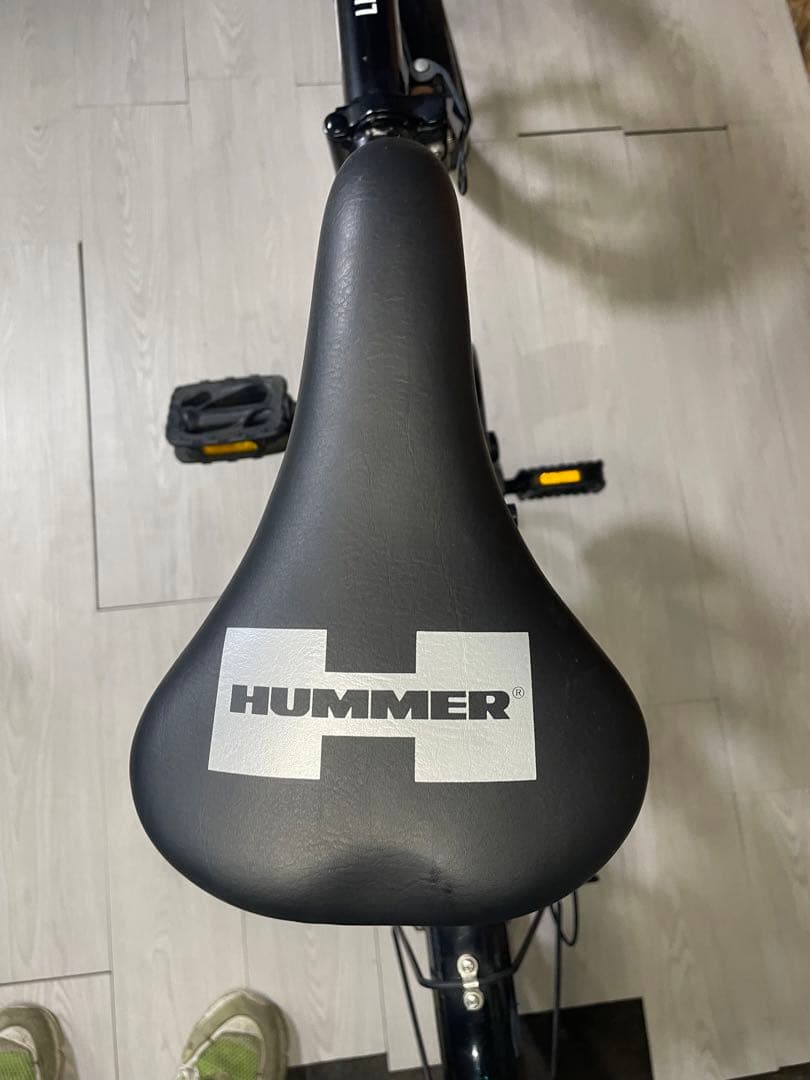 HUMMER 折りたたみ自転車 ブラック