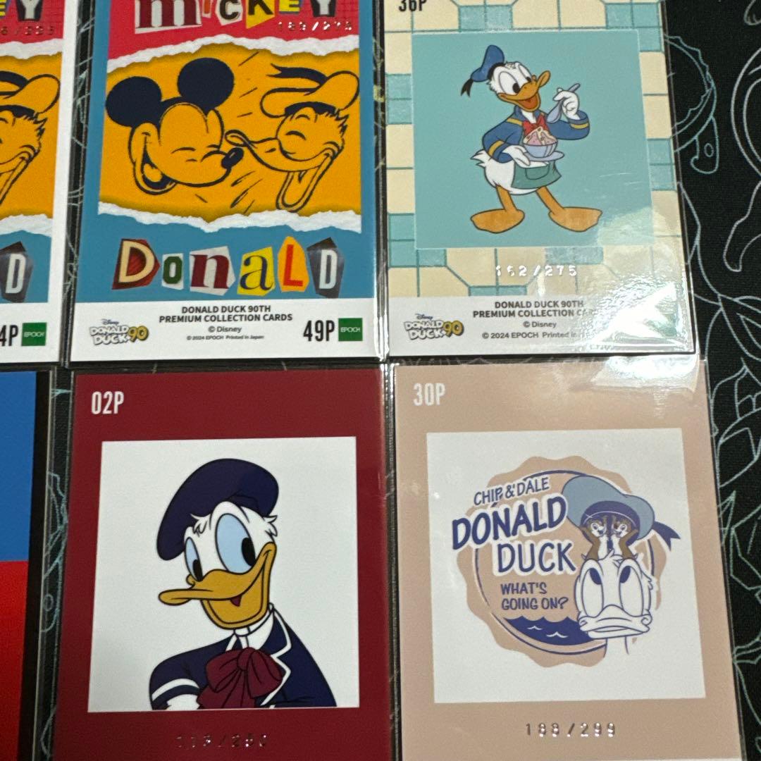 ※希少※ドナルドダック90周年記念プレミアム世界50枚シリアルまとめ売り