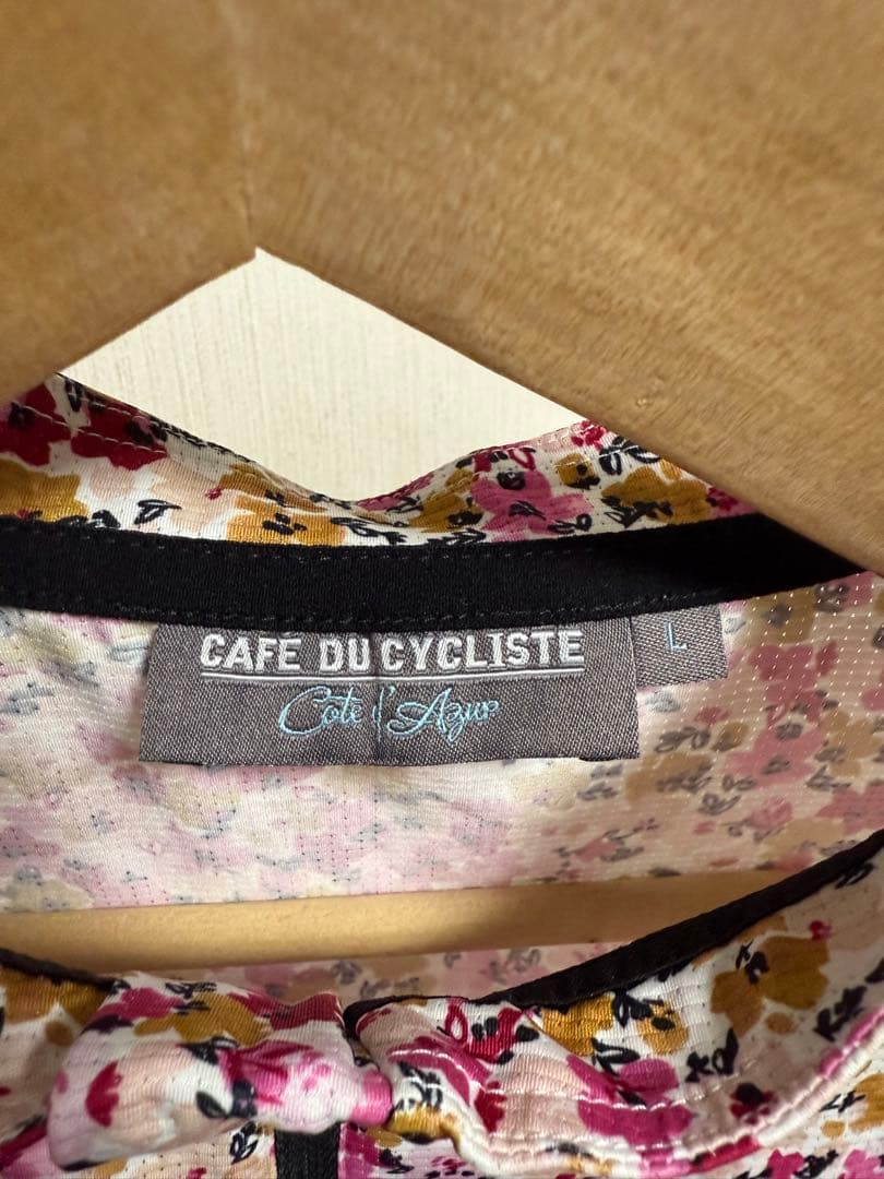Cafe du cycliste 花柄サイクルジャージ サイズL
