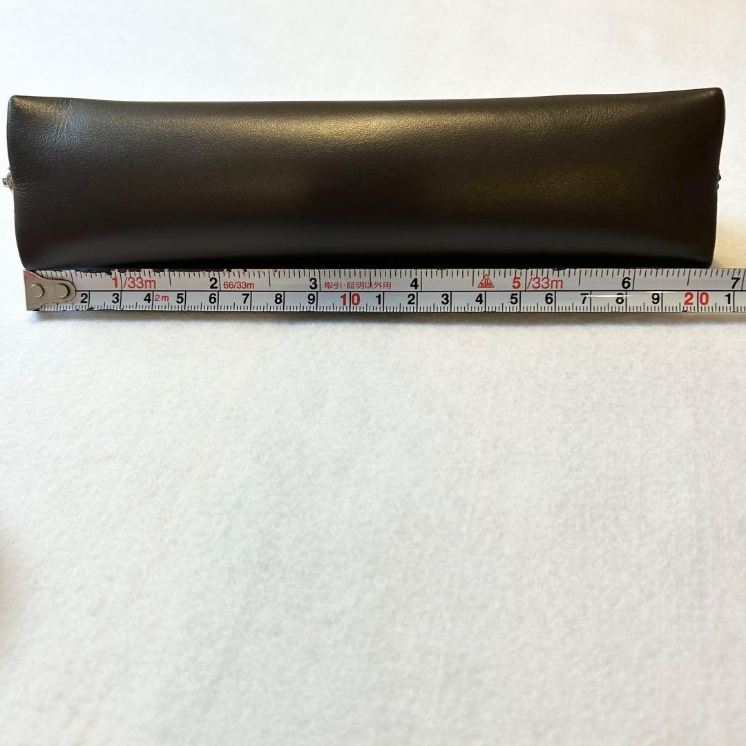【新品未使用】フェラガモ　FERRAGAMO ブラウン ペンケース　筆箱　茶色