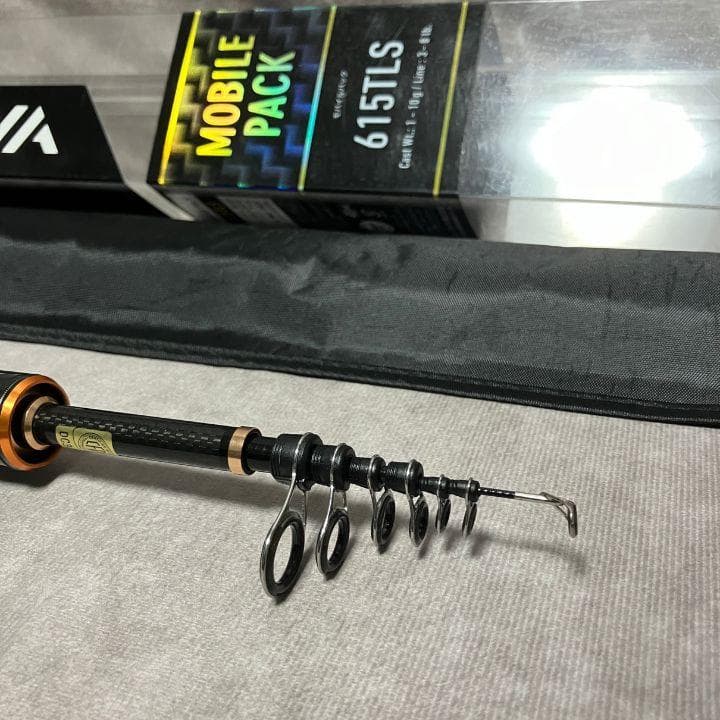 DAIWA 615TLS 万能振出ルアーロッド モバイルパック スピニングロッド