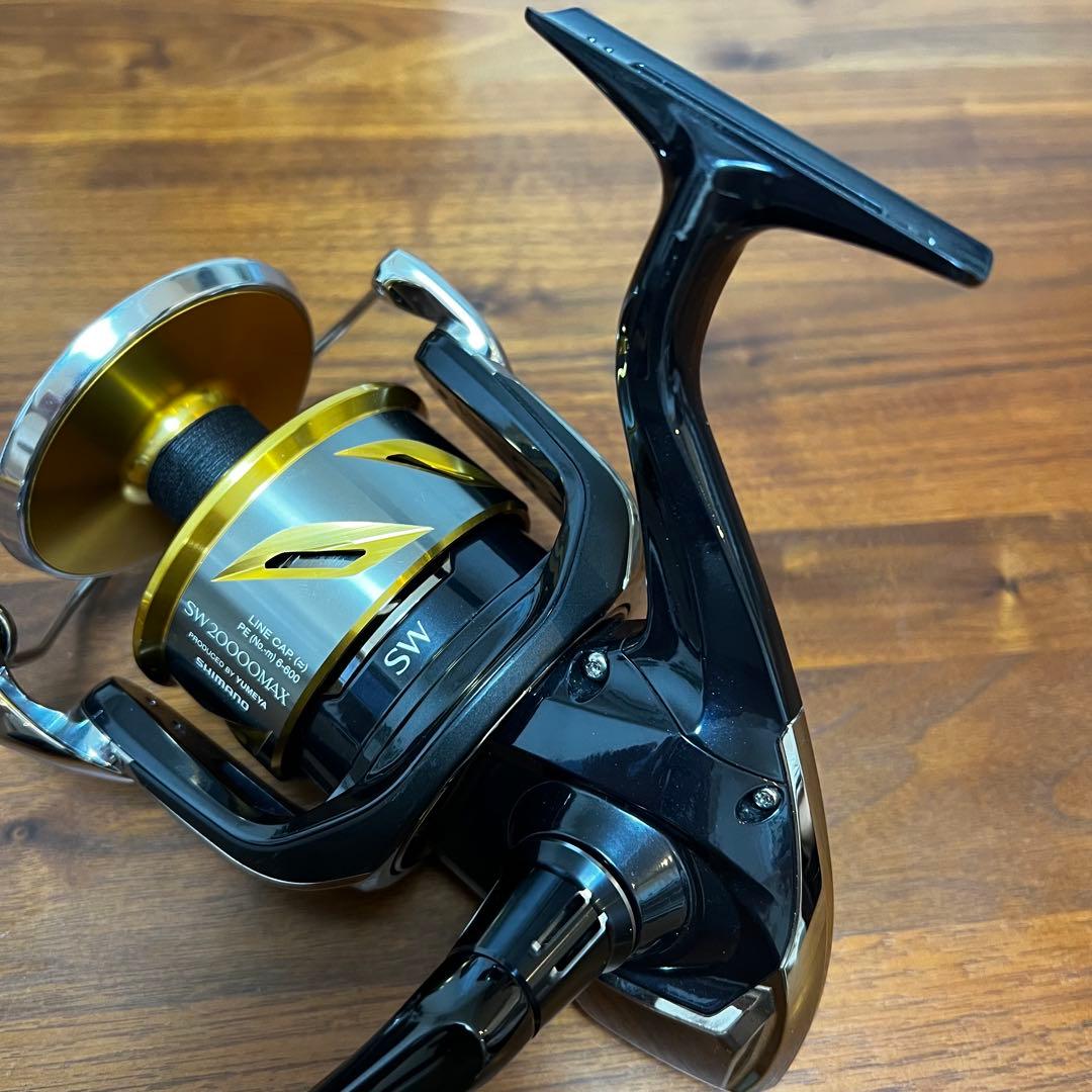 美品　20ステラSW 20000PG 夢屋20000MAXスプール仕様