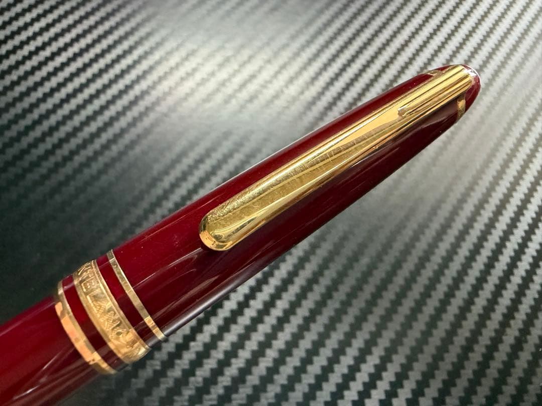未使用に近い モンブラン マイスターシュテュック 164 ボルドー ボールペン
