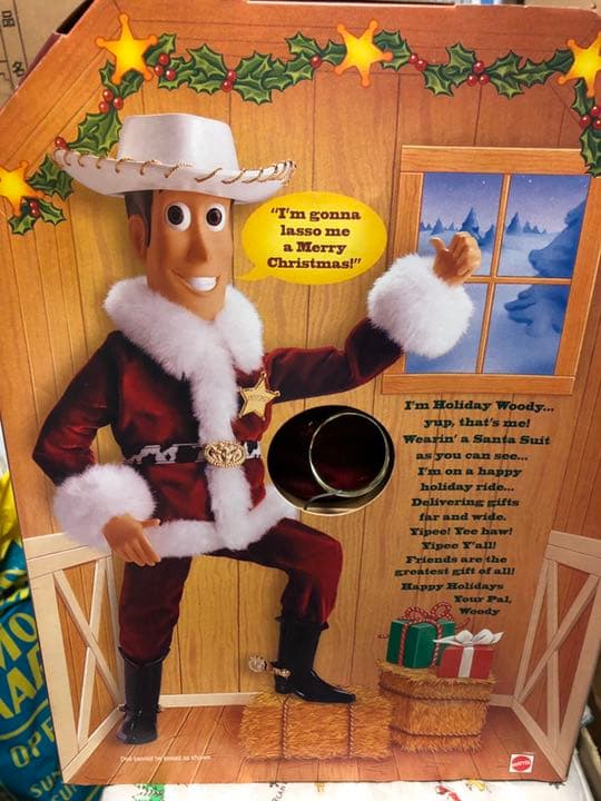 トイストーリー　ホリデー　ウッディ