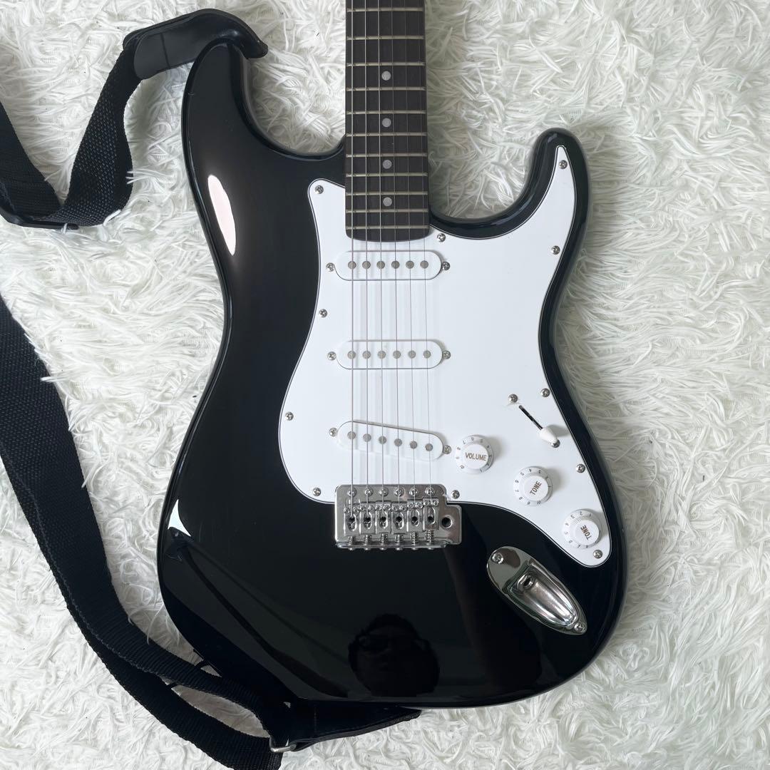 バッカス Bacchus エレキギター ソフトケース付き ブラック 黒