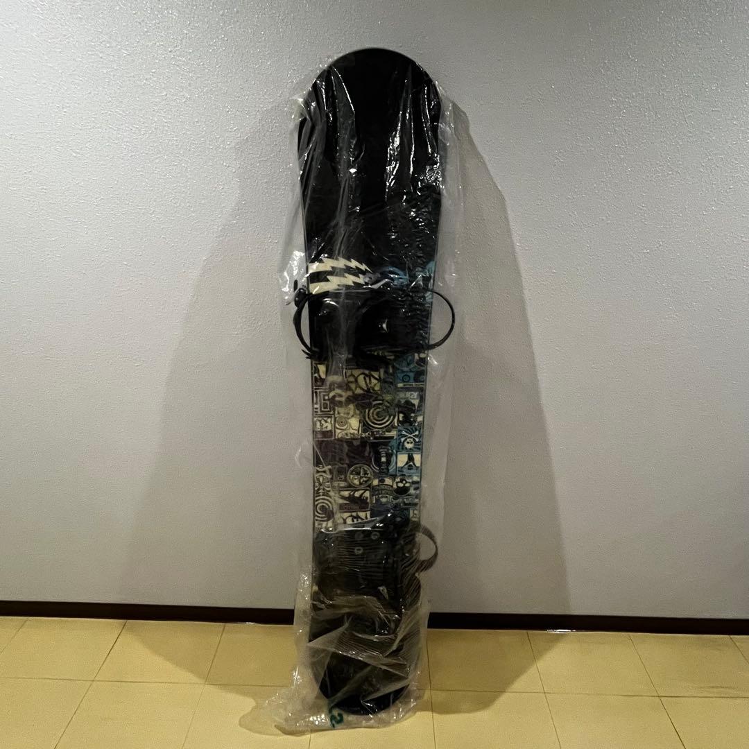 【使用回数少美品】スノーボード 板 全長150cm スノボ ブラック ボード