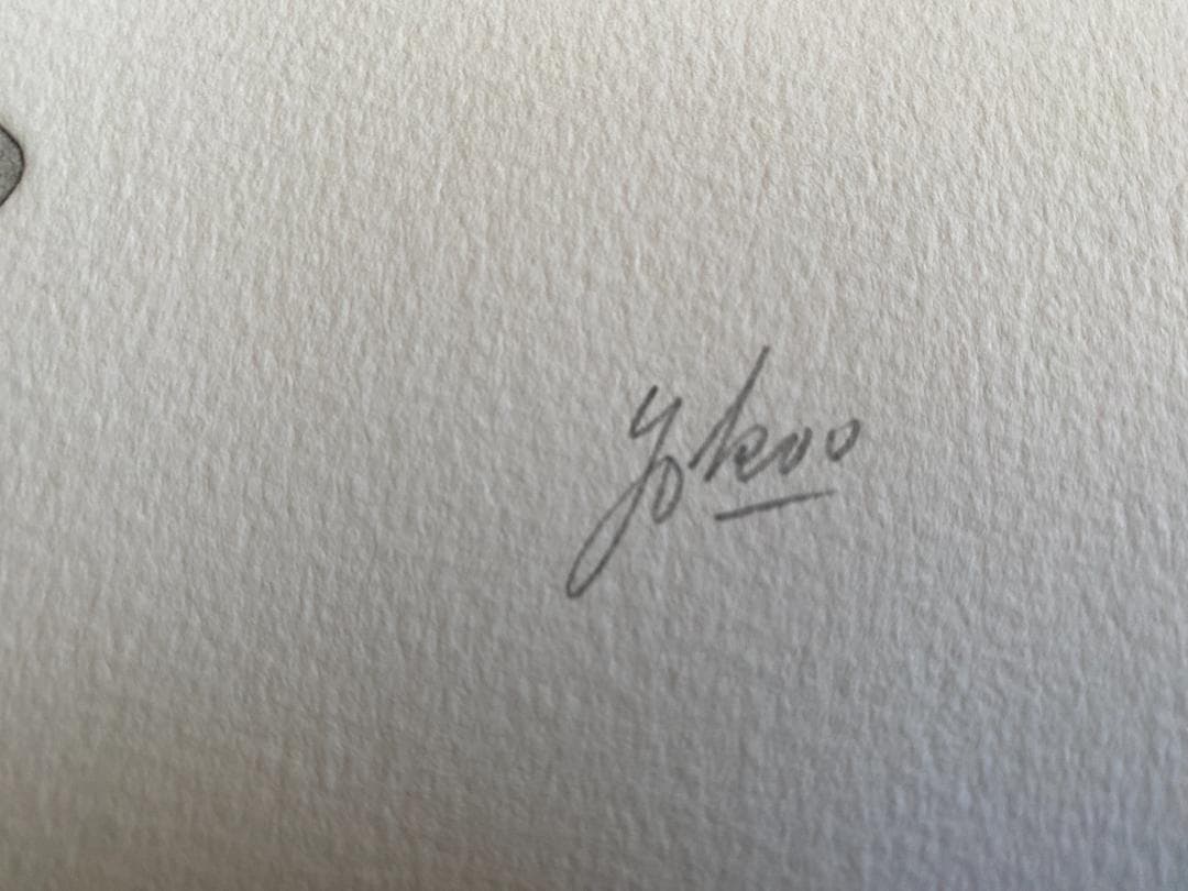 横尾忠則　版画作品　20部限定　サイン・エディションNo入り