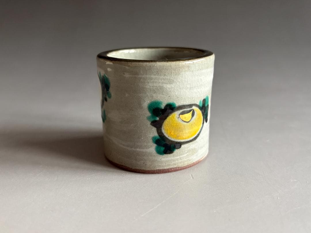 真葛香斎　黄菊　蓋置　茶道具