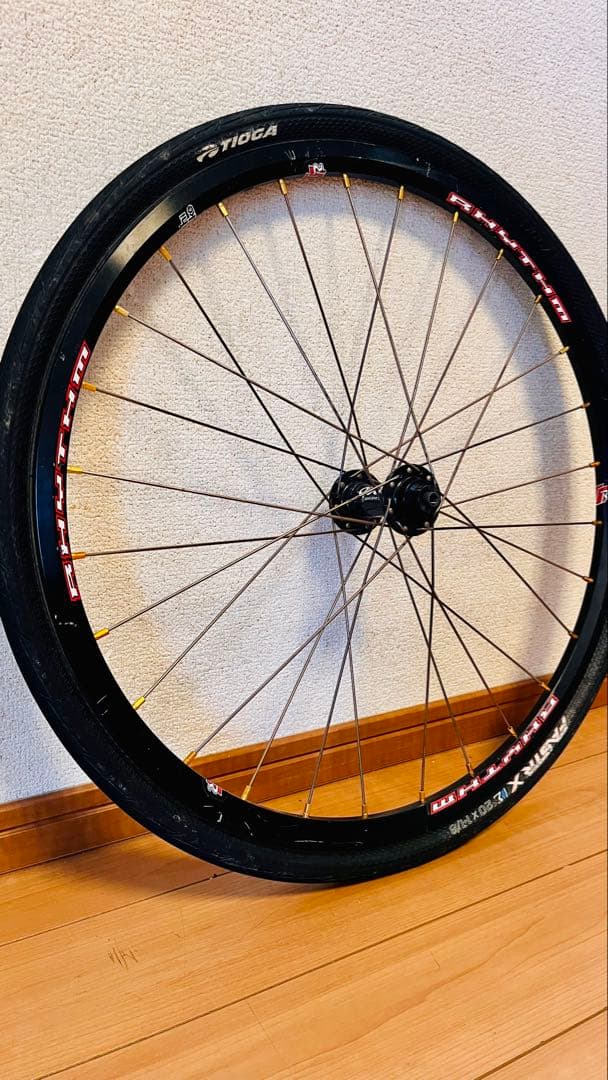 BMXレース　ホイールセット　20×1-1/8